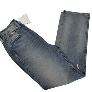 Pistola Women’s Cassie High Rise Jeans Blue Distressed Straight Size 26 NWT